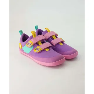 Affenzahn Barfußschuh Lucky Kreativ Tukan Lavendel / Türkis 27