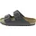 Velvet Gray/Black Buckles 46