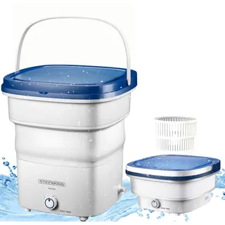 Steinborg SB-4004 Faltbare Mini Waschmaschine Camping 1,5 kg Wäsche 135 Watt