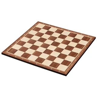 Philos 2347 - Schachbrett Kopenhagen, Feld 50 mm mit Randbeschriftung, Holz, 45x45xx13cm