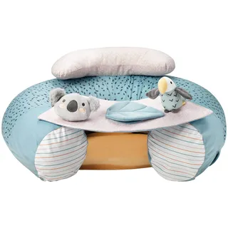 Nûby Nuby - Animal Adventures Sit-Me-Up Baby Sitz – Aufblasbarer Bodensitz für Baby zum Spielen und Sitzen - Abnehmbares Tablett - Maschinenwaschbar - 6+ Monate