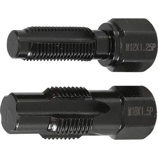 BGS technic Reparaturwerkzeug für Lambdasondengewinde M18 x 1,5 mm M12 x 1,25 mm 2-tlg.