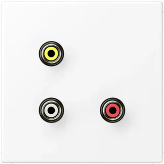 Jung Multimedia-Anschlusssystem MA LS 1031 WWM