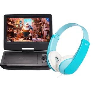Denver MT-1097 + JVC HA-KD7 Blau