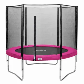 Salta Trampolin Salta Combo, Schwarz, Pink, Metall, Kunststoff, rund, Outdoor Spielzeug, Trampoline
