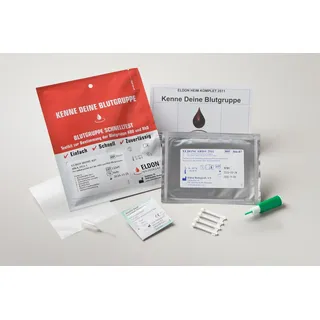 One+Step Blutzucker-Teststreifen Eldon Card Blutgruppe Test Schnelltest Home-Kit HKA 2511-1, 1-tlg.