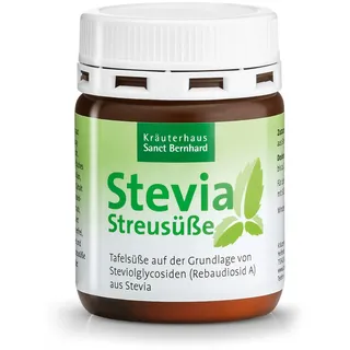 Kräuterhaus Sanct Bernhard Stevia-Streusüße 97% Rebaudiosid A 50 g - 50 g