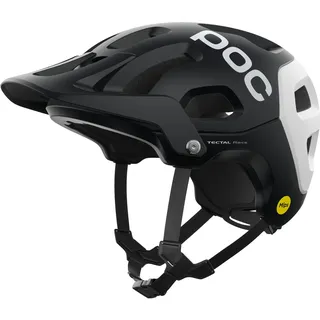 Poc Tectal Race MIPS 55-58 cm schwarz/weiß matt 2025