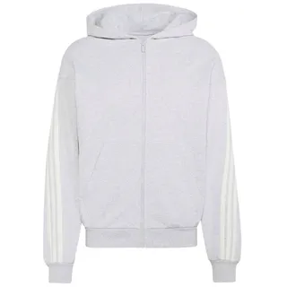 adidas AK 3S FZ Kapuzensweatshirt Herren Light Grey/White L