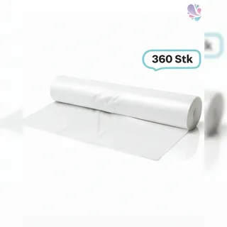 Blanc HYGIENIC Müllbeutel Premium 60 Liter, weiß, reißfest, 13my, 360 Beutel je SET