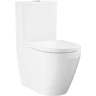 Grohe Euro Keramik Stand-WC mit WC-Sitz Alpinweiß
