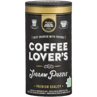 Chronicle Books Coffee Lover's 500 Piece Jigsaw Puzzle in Canister