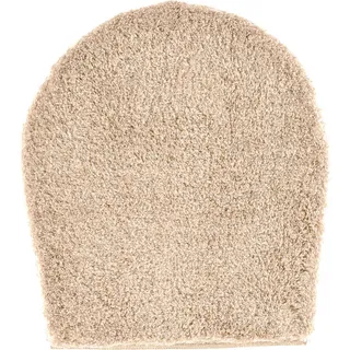 GRUND Badteppich MELANGE beige, 47x50 cm, Deckelbezug