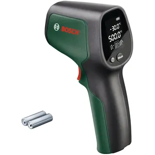 Bosch Infrarotthermometer UniversalTemp (-30°C...+500°C, einfach und präzise messen, 3 vordefinierte Materialgruppen)