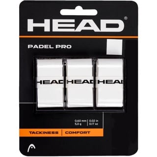 Head Unisex-Adult Padel Pro Griffband, Weiß, One Size