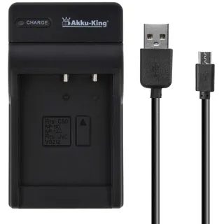 USB-Akku-Ladegerät kompatibel mit Casio NP-130