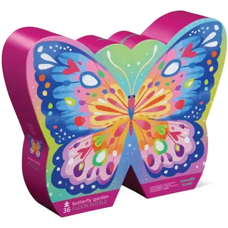 (New Feb) Croc Creek 36pc Foil Puzzle Butterfly Garden (unit 2)
