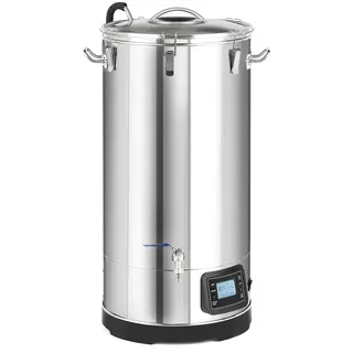 Klarstein Mundschenk 3XL Maischekessel Bierbrauanlage 3.000 W 9 Programme 65 l