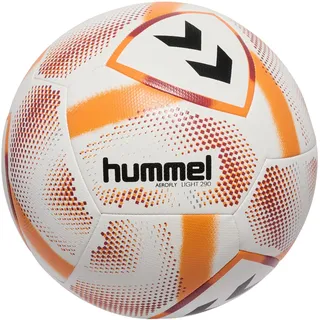 hummel hmlAEROFLY Light 290g Leicht-Fußball 9143 white/orange 4