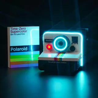 Licht Set für Lego Polaroid Sofortbildkamera, Nur Lichter Set - Kein Modell, Licht BeleuchtungSet für Lego 21345 Polaroid Camera