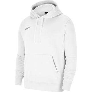 Herren Kapuzenpullover, Normal, Baumwolle, White/Wolf Grey, XXL