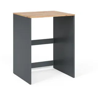 Vicco Waschmaschinenschrank Viktor 68 x 88,2 cm Anthrazit/Goldkraft Eiche