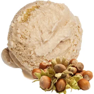Gino Gelati Softeispulver Haselnuss Geschmack – cremiges Nusseis einfach selbst machen (100 Kg)