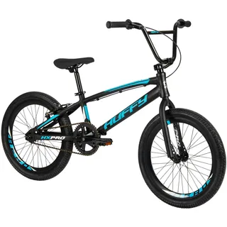 HUFFY HX Pro 20-Zoll BMX Race Bike, schwarz, Blau, 46