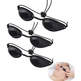 Augenschutz Schutzbrille,3 Stück UV Solarium Brille,Solarium Brille,Für Laserthe