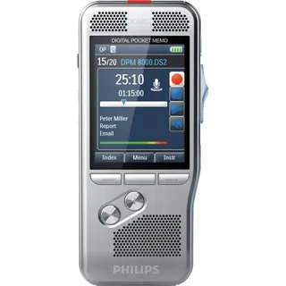 Philips Diktiergerät Digital Pocket Memo DPM8000/02