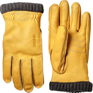 Hestra, Unisex, Handschuhe, Deerskin Primaloft Rib, Gelb, (S)