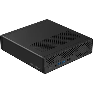 MINISFORUM Mini-PC MS-A2, AMD Ryzen 9 7945HX (16C/32T, bis zu 5,4 GHz, 64 MB L3-Cache), PCIe x16, HDMI/2x USB-C (8K bei 60 Hz), 2x 10G SFP+, 2x 2,5G LAN, 3x M.2 SSDs (2280/22110/U.2), ohne RAM und SSD