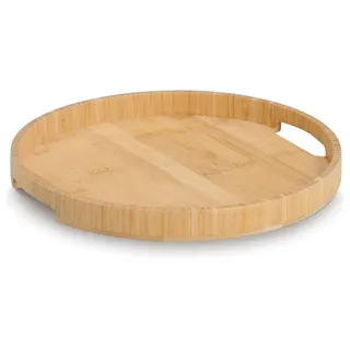 Zeller Serviertablett, Bambus, Ø 32x3cm