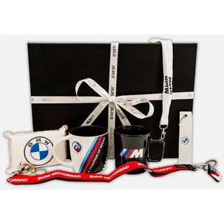 BMW Geschenkset in exklusiver Geschenkbox 7-teilig M Tasse Schlüsselanhänger