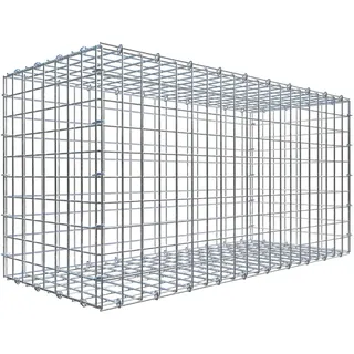 Gabiona C-Ring-Gabione 50 x 100 x 40 cm Maschenw 5 x 5 cm