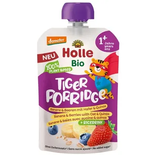 Holle Tiger Porridge - Banane & Beeren mit Hafer & Quinoa bio