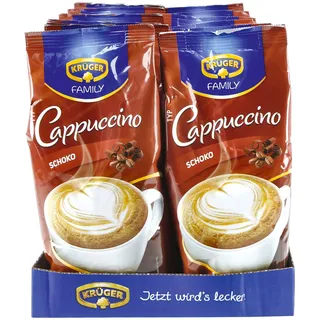 Krüger Family Cappuccino Schoko 500 g, 12er Pack
