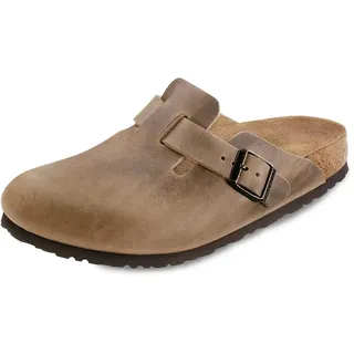 Birkenstock Boston Nubukleder geölt tabacco brown 43