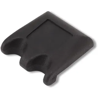 WOOXGEHM Billard Queue Halter, Pool Queue Halter, Hält 2 Queues Am Tisch, Beschwerter, Langlebiger Billard Queue Halter mit Kreidehalter, Tragbarer Queue Stick Klauenständer für Billard Stick