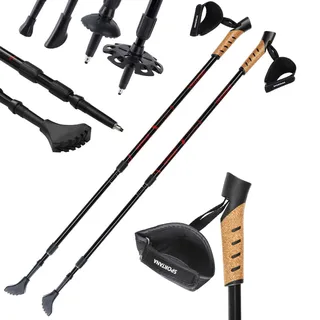 Sportana® Sportana Nordic Walking Stöcke Rot