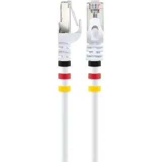Schwaiger Netzwerkkabel CAT7 2x 3 Farbringe 20 m