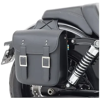 Craftride Satteltasche für Yamaha XV 535 / 250 Virago VH2 schwarz