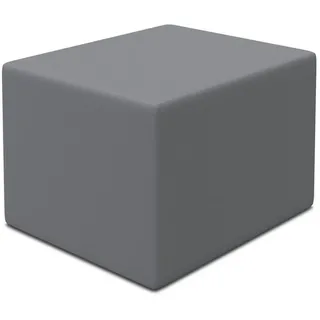 eloneo Stufenlagerungswürfel, Stufenbett, 40x50x50cm, Grau