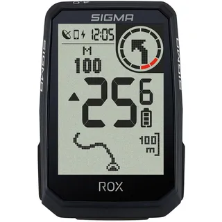 SIGMA ROX 4.0 Endurance Schwarz - 41h Akkulaufzeit, 30 Funktionen, Re-Routing & E-Bike Kompatibilität ANT+&BLE |Werkzeuglose Montage&USB-C| Fahrradcomputer Kabellos IPX7 geschützt