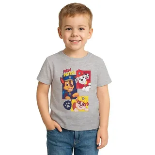 Paw Patrol T-Shirt - grau - 122, - 128,