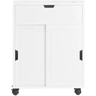 SoBuy Nischenregal Badezimmerschrank 52 x 67 x 17 cm Weiß