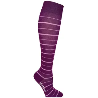 SupCare Stützstrümpfe lila gestreift 1 Pk