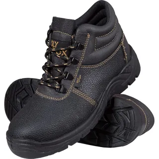 Ogrifox OX-SLX-T-OB Arbeitsschuhe Herren, Damen | Sicherheitsschuhe | Safety Shoes | ISO EN20347 | Schwarz-Gold | Größe 41