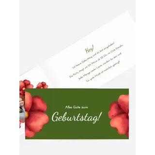 Geburtstagseinladung selbst gestalten mit Spruch und Fotos im Onlinedesigner bei Meine-Kartenmanufaktur.de