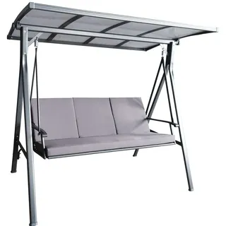 prestige home living outdoor Hollywoodschaukel Grau 3-Sitzer